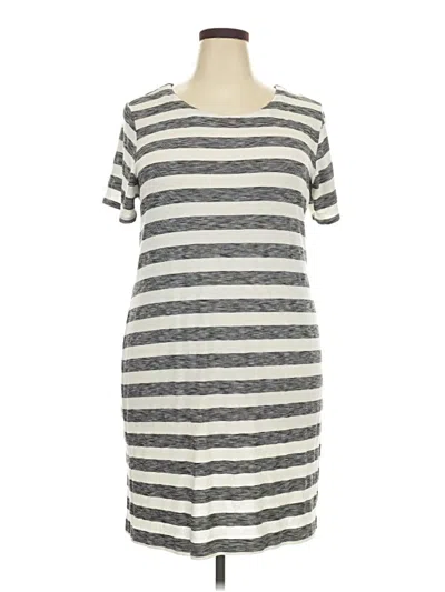 Pre-owned Merona Casual Dress In Gray