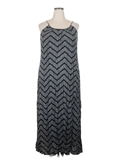 Pre-owned Merona Casual Dress In Gray