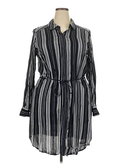 Pre-owned Merona Casual Dress In Gray