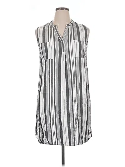 Pre-owned Merona Casual Dress In Gray