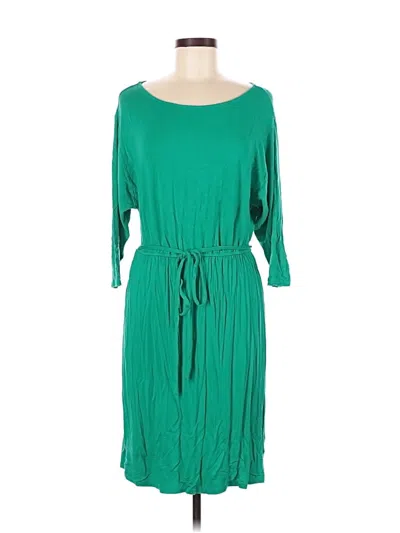 Pre-owned Merona Casual Dress In Green