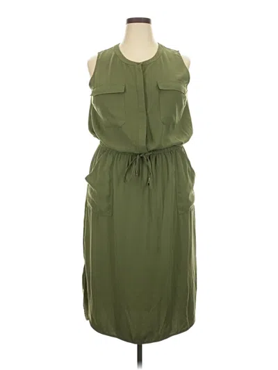 Pre-owned Merona Casual Dress In Green