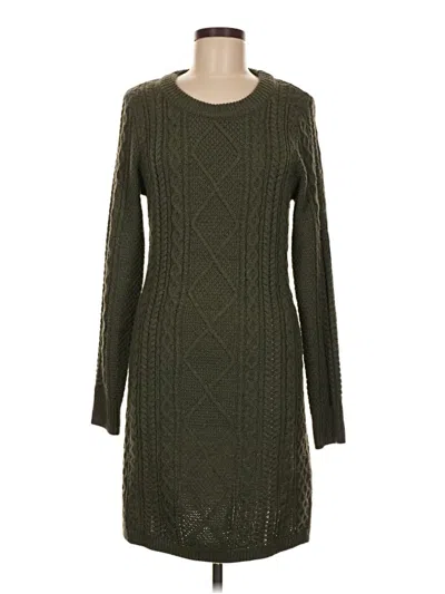 Pre-owned Merona Casual Dress In Green