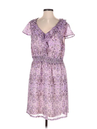 Pre-owned Merona Casual Dress In Purple
