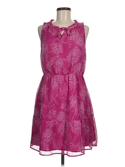 Pre-owned Merona Casual Dress In Purple