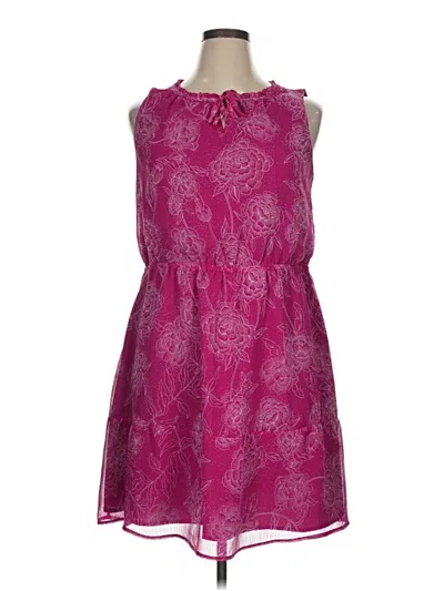 Pre-owned Merona Casual Dress In Purple