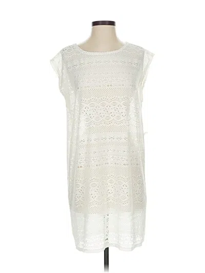 Pre-owned Merona Casual Dress In White