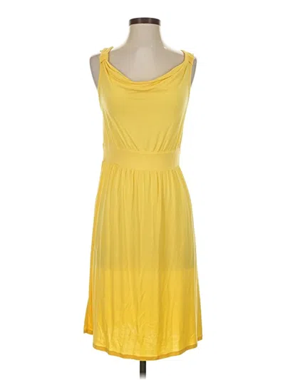 Pre-owned Merona Casual Dress In Yellow