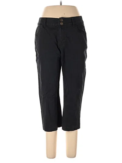 Pre-owned Merona Casual Pants In Black