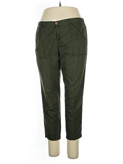 Pre-owned Merona Casual Pants In Green