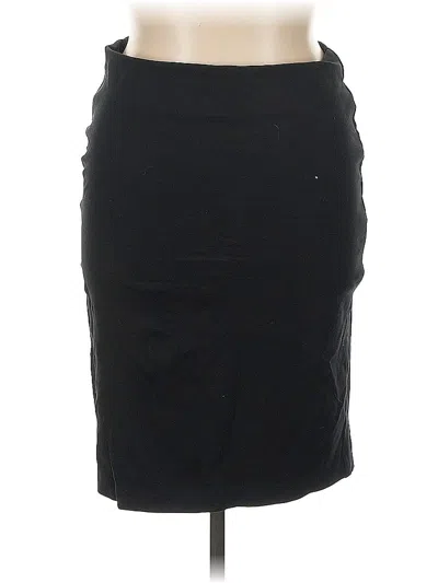 Pre-owned Merona Casual Skirt In Black