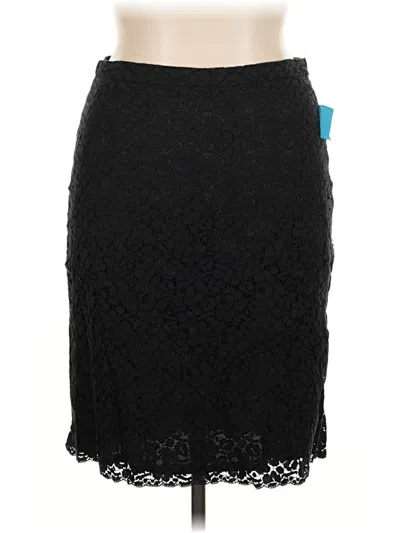 Pre-owned Merona Casual Skirt In Black