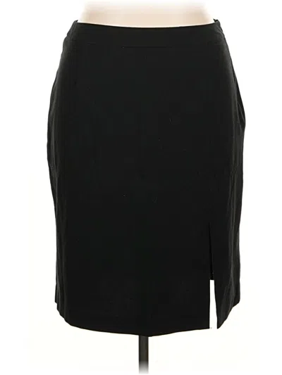 Pre-owned Merona Casual Skirt In Black