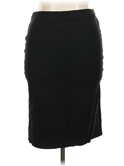 Pre-owned Merona Casual Skirt In Black