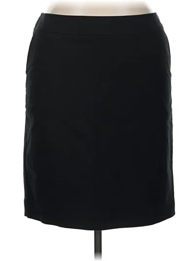 Pre-owned Merona Casual Skirt In Black