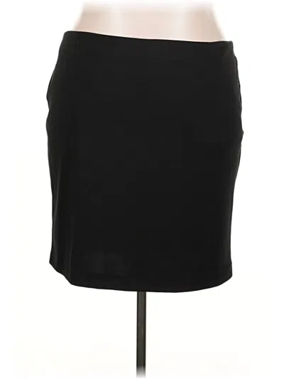 Pre-owned Merona Casual Skirt In Black