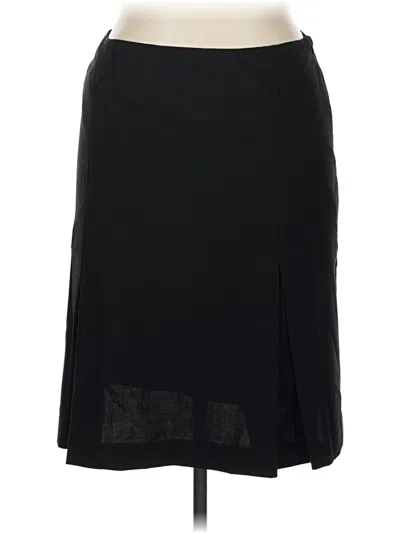 Pre-owned Merona Casual Skirt In Black