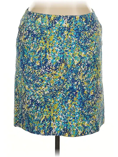 Pre-owned Merona Casual Skirt In Blue