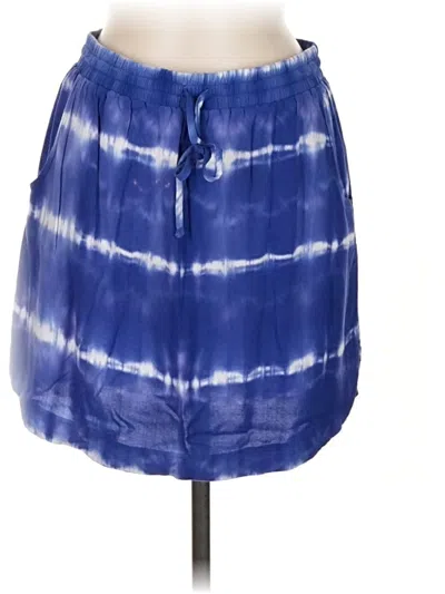 Pre-owned Merona Casual Skirt In Blue