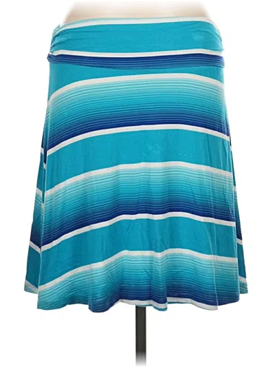 Pre-owned Merona Casual Skirt In Blue