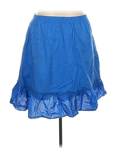 Pre-owned Merona Casual Skirt In Blue