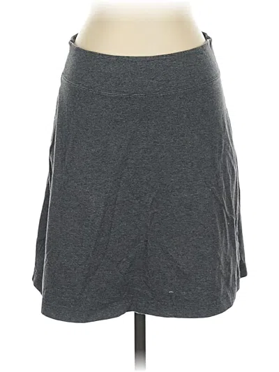 Pre-owned Merona Casual Skirt In Gray