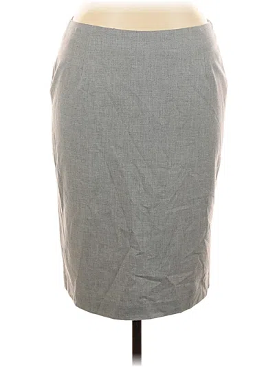 Pre-owned Merona Casual Skirt In Gray