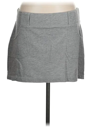 Pre-owned Merona Casual Skirt In Gray