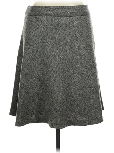 Pre-owned Merona Casual Skirt In Gray