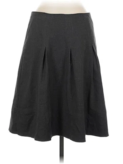 Pre-owned Merona Casual Skirt In Gray