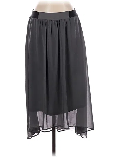 Pre-owned Merona Casual Skirt In Gray