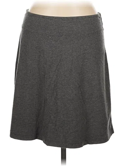 Pre-owned Merona Casual Skirt In Gray
