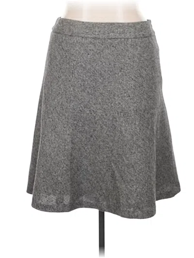 Pre-owned Merona Casual Skirt In Gray