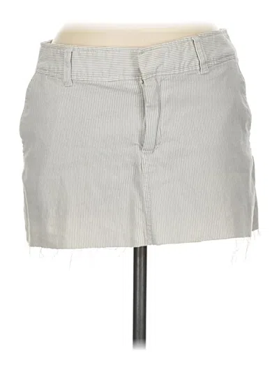 Pre-owned Merona Casual Skirt In Gray