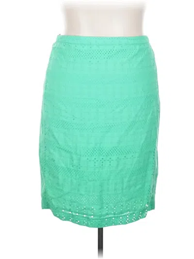 Pre-owned Merona Casual Skirt In Green