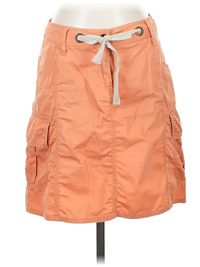 Pre-owned Merona Casual Skirt In Orange