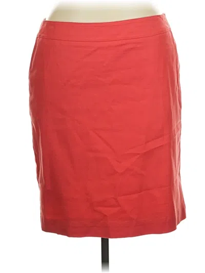 Pre-owned Merona Casual Skirt In Red