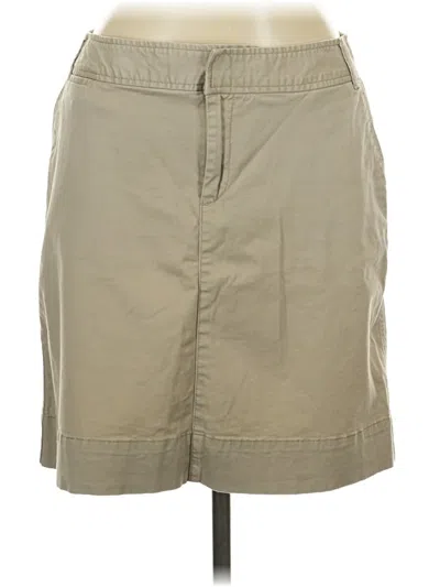 Pre-owned Merona Casual Skirt In Tan