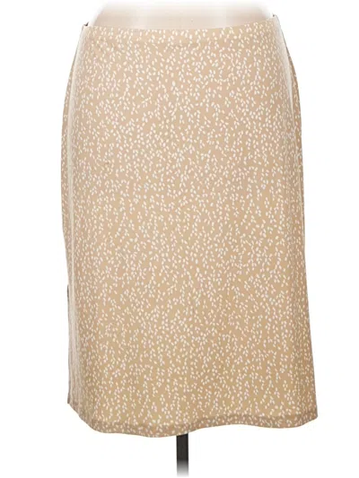 Pre-owned Merona Casual Skirt In Tan