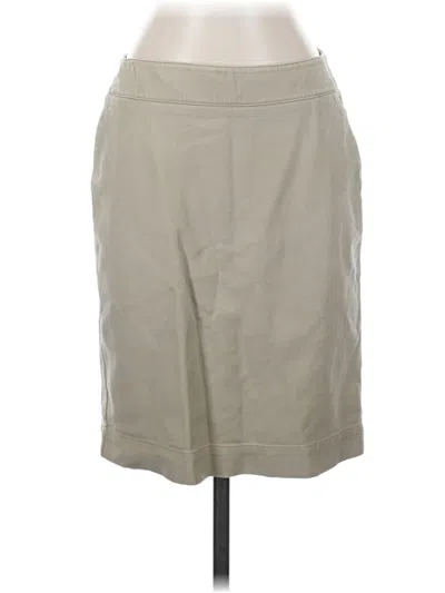 Pre-owned Merona Casual Skirt In Tan