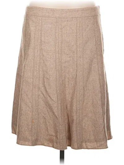 Pre-owned Merona Casual Skirt In Tan
