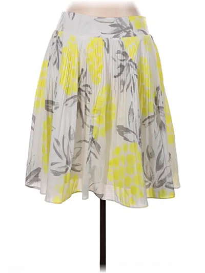 Pre-owned Merona Casual Skirt In Yellow