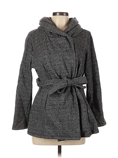 Pre-owned Merona Coat In Gray