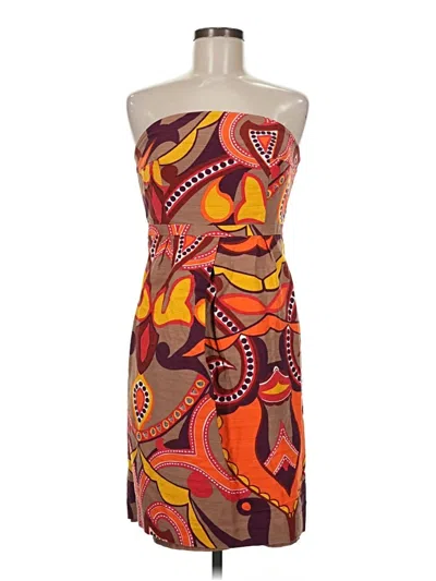 Pre-owned Merona Cocktail Dress In Brown