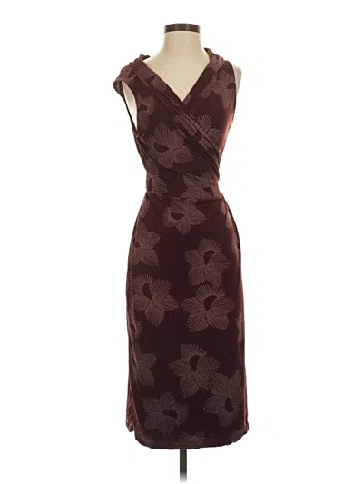 Pre-owned Merona Cocktail Dress In Brown