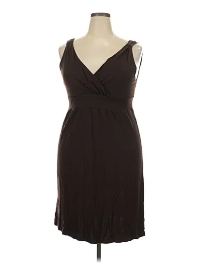 Pre-owned Merona Cocktail Dress In Brown