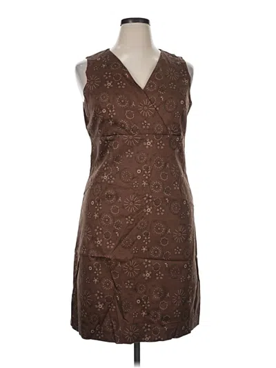 Pre-owned Merona Cocktail Dress In Brown