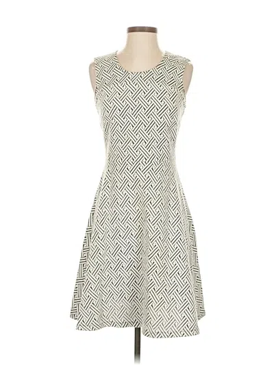Pre-owned Merona Cocktail Dress In White