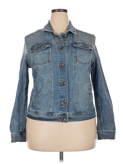 Pre-owned Merona Denim Jacket In Blue