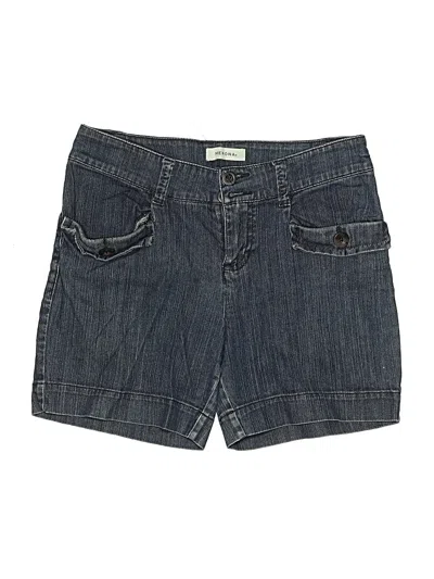 Pre-owned Merona Denim Shorts In Blue